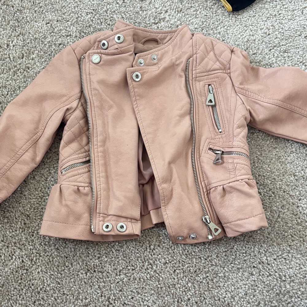 Urban Republic Blush Moto Jacket